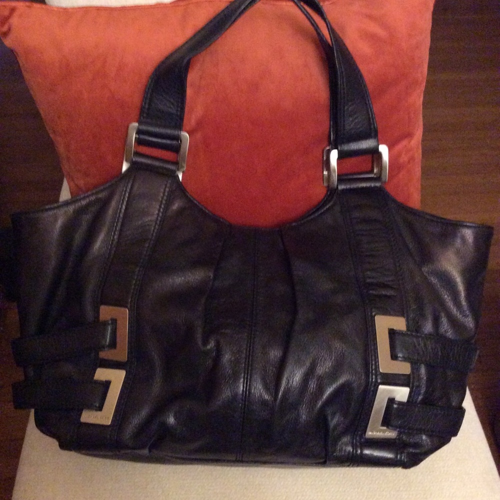 Large Michael Kors leather bag